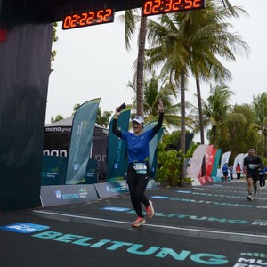 Race photo from Belitung Multisport Festival