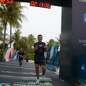 Race photo from Belitung Multisport Festival