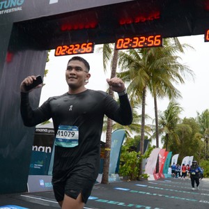 Race photo from Belitung Multisport Festival