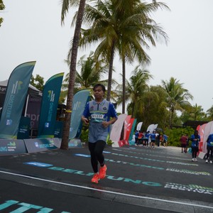 Race photo from Belitung Multisport Festival