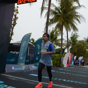 Race photo from Belitung Multisport Festival