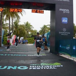 Race photo from Belitung Multisport Festival
