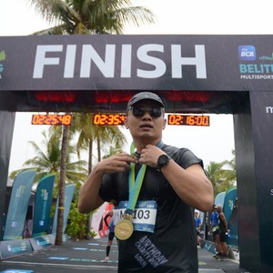 Race photo from Belitung Multisport Festival