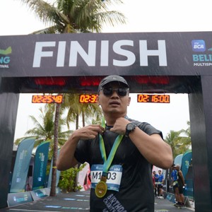 Race photo from Belitung Multisport Festival