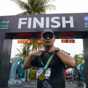 Race photo from Belitung Multisport Festival