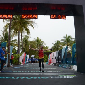 Race photo from Belitung Multisport Festival