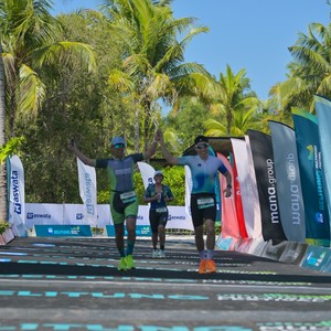 Race photo from Belitung Multisport Festival