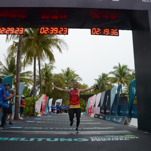 Race photo from Belitung Multisport Festival