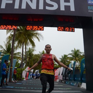 Race photo from Belitung Multisport Festival