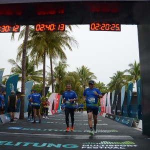 Race photo from Belitung Multisport Festival
