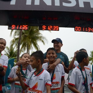 Race photo from Belitung Multisport Festival