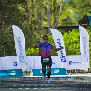 Race photo from Belitung Multisport Festival