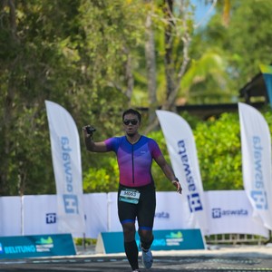 Race photo from Belitung Multisport Festival