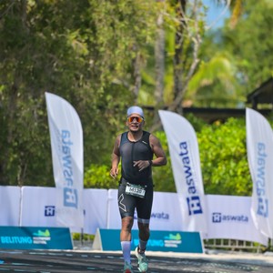 Race photo from Belitung Multisport Festival