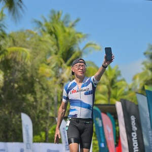 Race photo from Belitung Multisport Festival