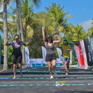 Race photo from Belitung Multisport Festival
