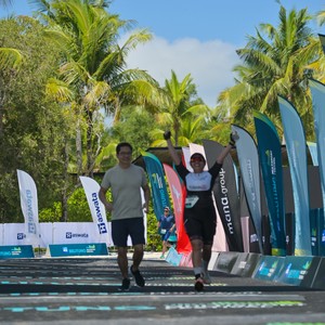 Race photo from Belitung Multisport Festival