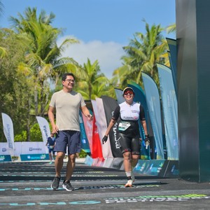 Race photo from Belitung Multisport Festival