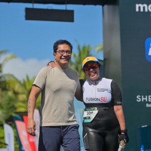 Race photo from Belitung Multisport Festival