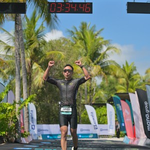 Race photo from Belitung Multisport Festival