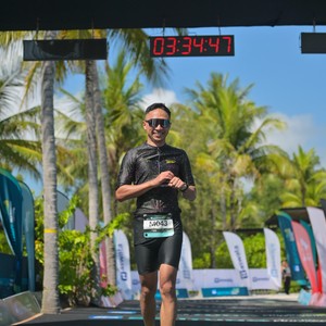 Race photo from Belitung Multisport Festival