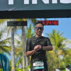Race photo from Belitung Multisport Festival