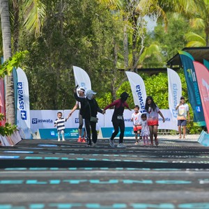 Race photo from Belitung Multisport Festival
