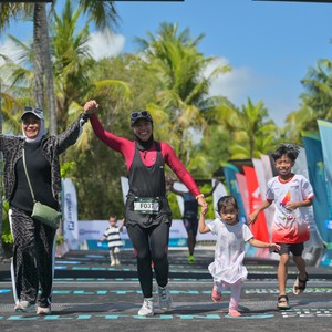 Race photo from Belitung Multisport Festival