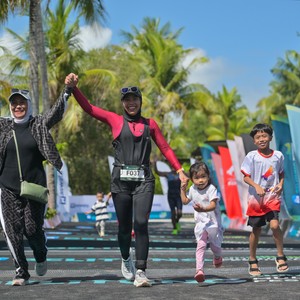 Race photo from Belitung Multisport Festival