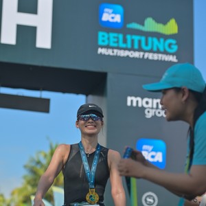 Race photo from Belitung Multisport Festival