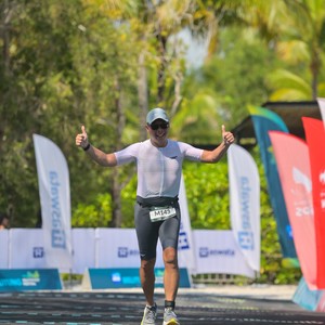 Race photo from Belitung Multisport Festival