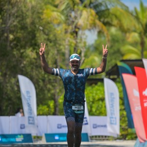 Race photo from Belitung Multisport Festival