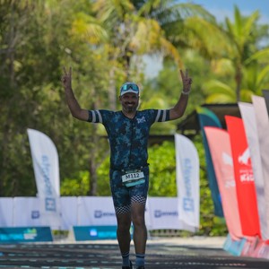Race photo from Belitung Multisport Festival