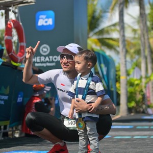 Race photo from Belitung Multisport Festival