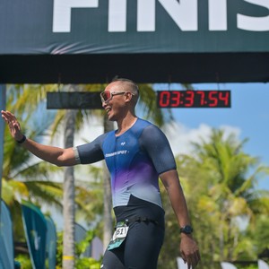 Race photo from Belitung Multisport Festival