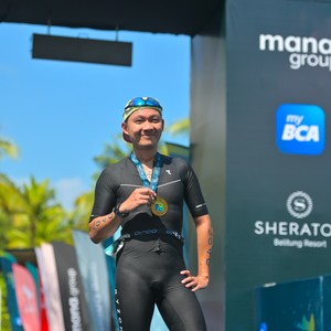 Race photo from Belitung Multisport Festival