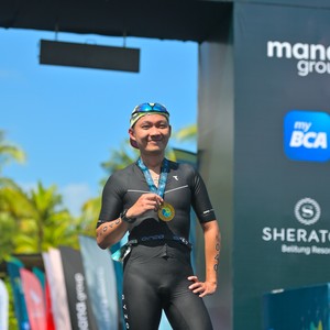 Race photo from Belitung Multisport Festival
