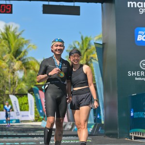 Race photo from Belitung Multisport Festival