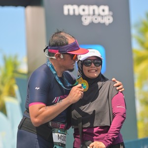Race photo from Belitung Multisport Festival