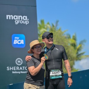 Race photo from Belitung Multisport Festival