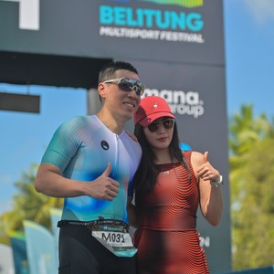 Race photo from Belitung Multisport Festival
