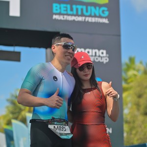 Race photo from Belitung Multisport Festival