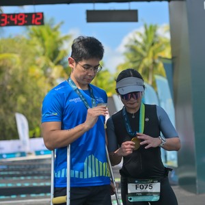 Race photo from Belitung Multisport Festival