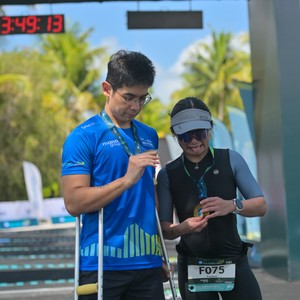 Race photo from Belitung Multisport Festival
