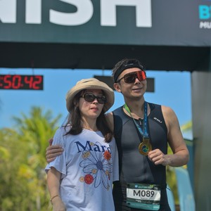Race photo from Belitung Multisport Festival