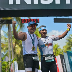 Race photo from Belitung Multisport Festival