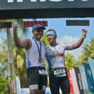 Race photo from Belitung Multisport Festival