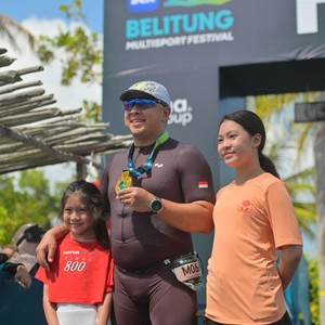 Race photo from Belitung Multisport Festival