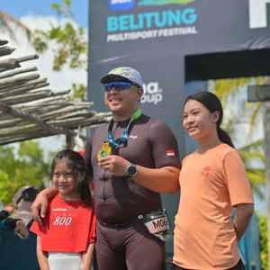 Race photo from Belitung Multisport Festival