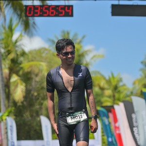 Race photo from Belitung Multisport Festival
